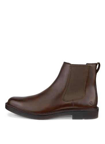 ECCO Herren London Double Gore Chelsea Boot, Cocoa Brown, 10-10.5 von ECCO