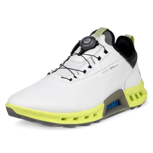ECCO Herren M Golf Biom C4 BOA WASGERFORTE Golf SHOUS - Weiß - UK 9-9.5 von ECCO