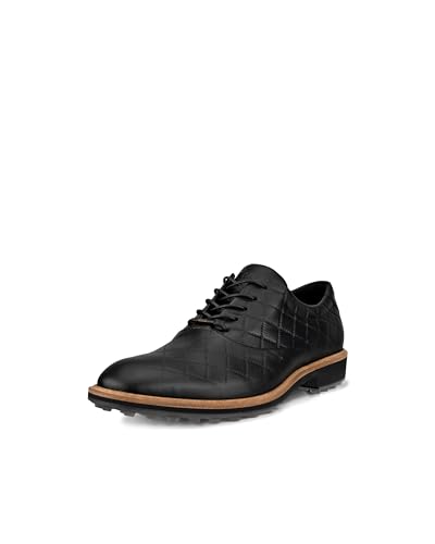 ECCO Herren M e wasserfeste stachellose Golfschuhe - Schwarz - UK 10 von ECCO