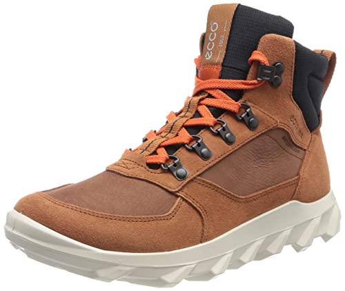 Ecco Herren MX M MID WP Fashion Boot, Cognac/Cognac/Black, 39 EU von ECCO