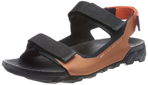 Ecco Herren MX ONSHORE M 3S Sandal, Cognac/Black, 45 EU von ECCO