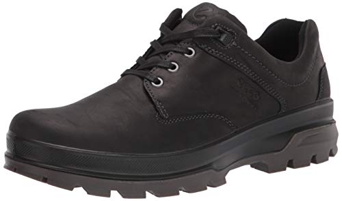 ECCO Herren Rugged Track Low Hydromax Wanderschuh, schwarzes Nubukleder, 45.5/46.5 EU von ECCO