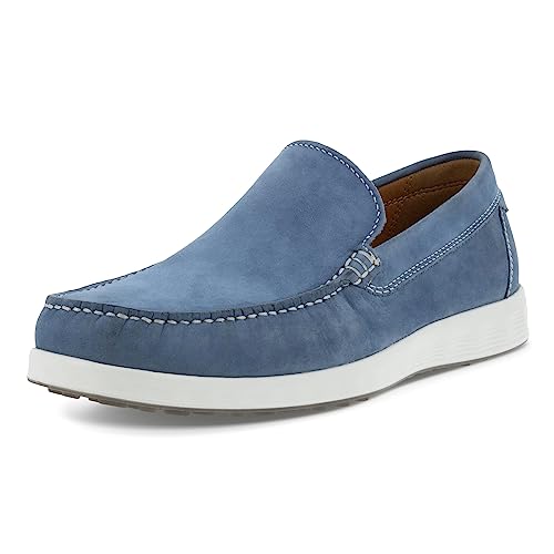 ECCO Herren S LITE MOC M Moccasin Slip-on, Retro Blue, 39 EU von ECCO