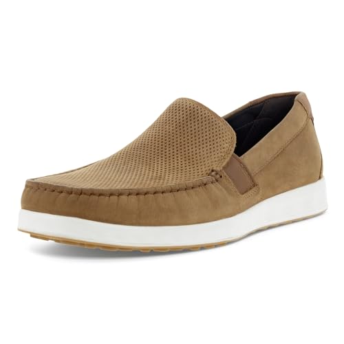 ECCO Herren S Lite Moc Summer Fahrer-Slipper, Camel/Cognac perforiert, 46 EU von ECCO