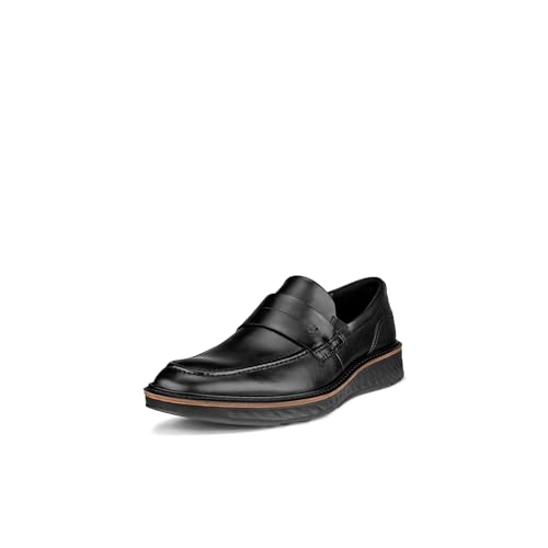 ECCO Herren ST.1 Hybrid Penny Loafer, Schwarz, 37/37.5 EU von ECCO