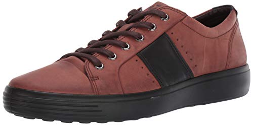 ECCO Herren Soft 7 M Sneaker, Braun (Brandy/Black 51514), 47 EU von ECCO