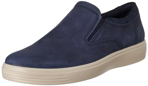 ECCO Herren Soft Classic Shoe, Blue, 45 EU von ECCO