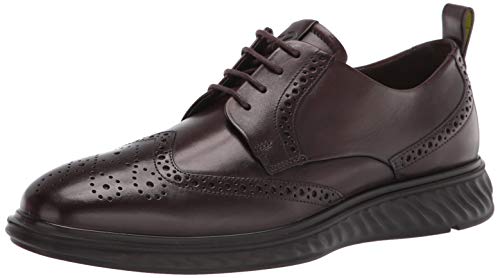 ECCO Herren St.1 Hybrid Lite Brogue Oxford Flat, (Cocoa Brown), 39.5/40 EU von ECCO