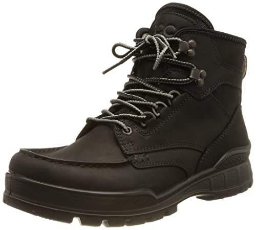 ECCO Herren Track 25 Mid-Cut Boot, Black/Moon Rock, 40 EU von ECCO