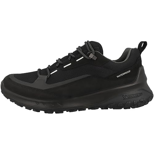 Ecco Herren ULT-TRN M Low WP Outdoor Shoe, Black/Black, 41 EU Schmal von ECCO