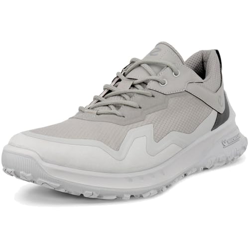 ECCO Herren ULT-trn Textile Leather Concrete Wild Dove Magnet Trainer 45 EU von ECCO