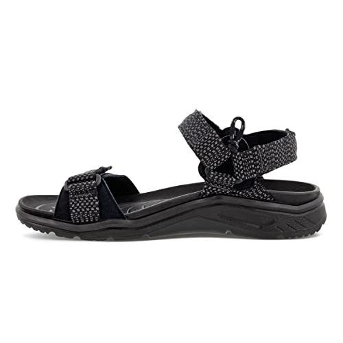 ECCO Herren X-TRINSIC M Flat Sandal, Black/Black, 39 EU von ECCO