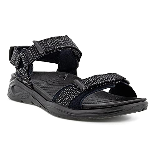 ECCO Herren X-trinsic Flat Sandal Knöchelriemen, Black, 41 EU von ECCO