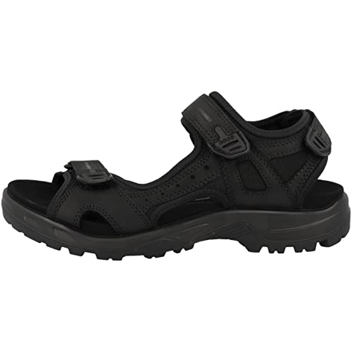 ECCO Herren Yucatan Plus W Sandal, Schwarz, 41 EU von ECCO