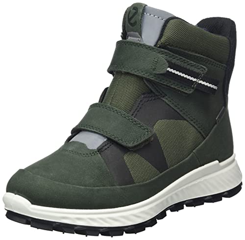 ECCO Jungen EXOSTRIKE KIDS Mid-cut Boot, DEEP Forrest/Grape Leaf/Black, 31 EU von ECCO