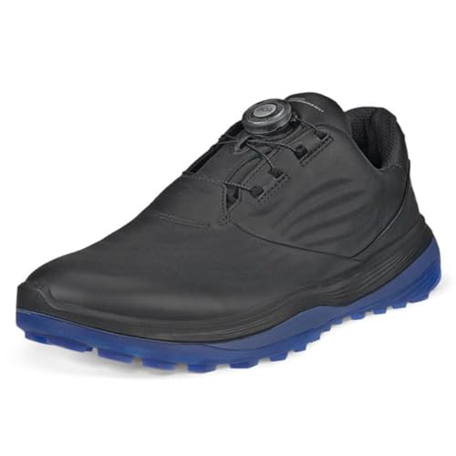 ECCO Lt1 Boa Hybrid Herren Golfschuh, wasserdicht, Schwarz, 12-12.5 von ECCO