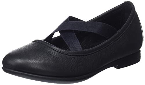 ECCO Mädchen Audrey Mary Jane Halbschuhe, Schwarz (Black) von ECCO