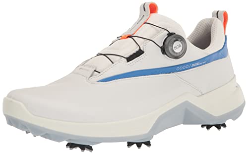 ECCO Men's Biom G5 BOA Gore-TEX Waterproof Golf Shoe, White/Regatta, 12-12.5 von ECCO