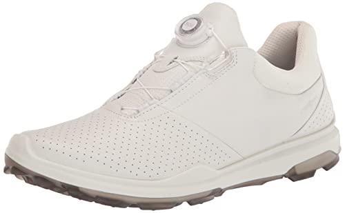 ECCO Men's Biom Hybrid 3 BOA Hydromax Water Resistant Golf Shoe, White, 44 EU von ECCO