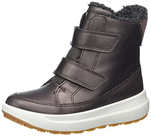 Ecco SOLICE Mid-Cut Boot, Shale METALLIC/Dusty Purple, 35 EU von ECCO