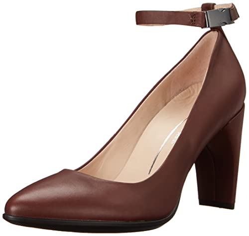 ECCO Shape 75 Pointy Sleek 2.0 Pumps für Damen, Schokolade, 39/39.5 EU von ECCO