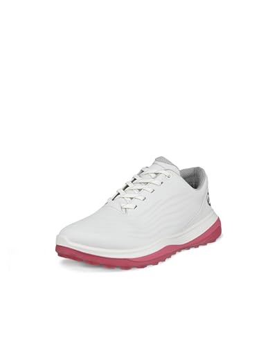 ECCO Womens Golfschuhe - Weiß/Kaugummi - UK 5-5.5 von ECCO