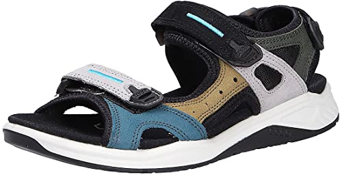 ECCO X-trinsic Flat Sandal, Grün(Multicolor Fir Green), 26 EU von ECCO