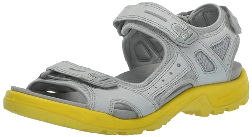 ECCO Yucatan Sport-Sandalen für Herren, Beton/Buttecup, 10-10.5 von ECCO