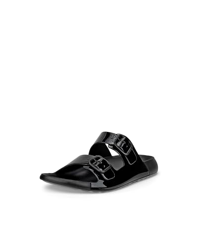 Ecco Damen 2Nd Cozmo W Flat Sandale, Schwarz, 40 EU von ECCO