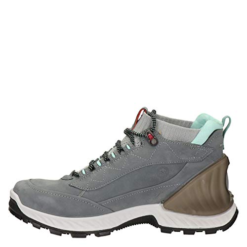 Ecco Damen EXOHIKEW Hohe Sneaker, Grau (Titanium/Concrete 54302), 39 EU von ECCO