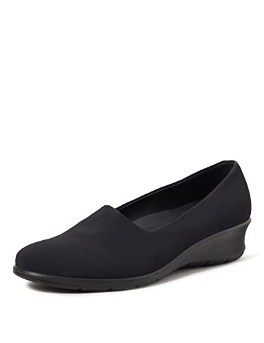 Ecco ECCO FELICIA, Damen Slipper, Schwarz (BLACK/BLACK51052), 37 EU (4 Damen UK) von ECCO