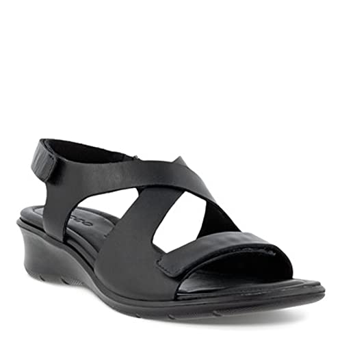 Ecco Damen Felicia Heeled San Sandal, Black, 38 EU von ECCO