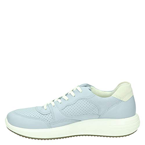 Ecco Damen SOFT7RUNNERW Sneaker, Blau (Dusty Blue/Dusty Blue/Shadow White 51727), 38 EU von ECCO