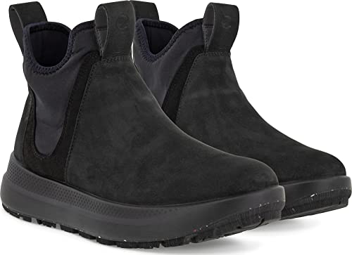 Ecco Damen SOLICE Chelsea Boot, Black, 35 EU von ECCO