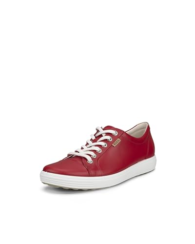 ECCO Damen Soft 7 430003 Leder Chili Red Trainer 37 EU von ECCO