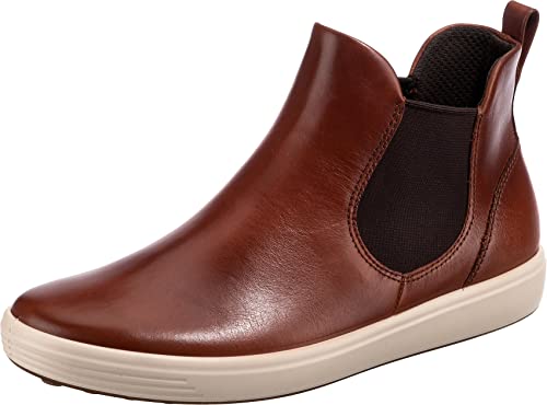 Ecco Damen Soft 7 Chelsea Boot, Cognac, 35 EU von ECCO