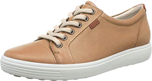 Ecco Damen Soft 7 Sneaker, Beige (Powder), 40 EU von ECCO