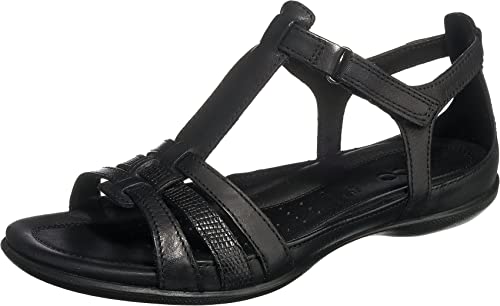 ECCO Damen Flash Sandale, Black, 37 EU von ECCO