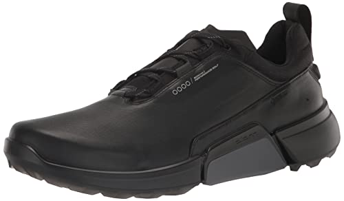 ECCO Herren Biom H4 Gore-tex Waterproof Golfschuh, Schwarz von ECCO