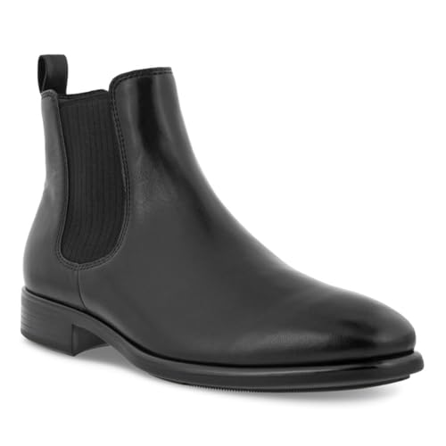 Ecco Herren CITYTRAY Chelsea Boot, Black, 46 EU von ECCO