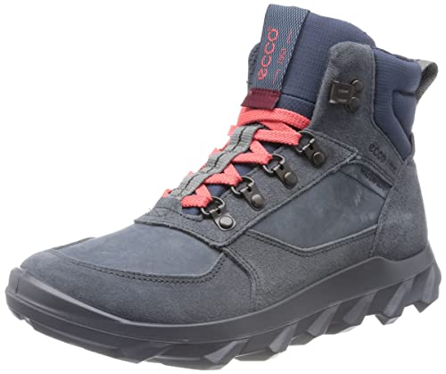 Ecco Herren MX M MID WP Fashion Boot, Magnet/Magnet/Marine, 47 EU von ECCO