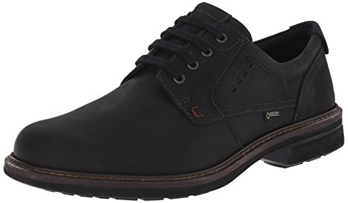 Ecco Herren Turn GTX Plain Toe Tie Derby, Schwarz (BLACK/BLACK 51052), 46 EU von ECCO