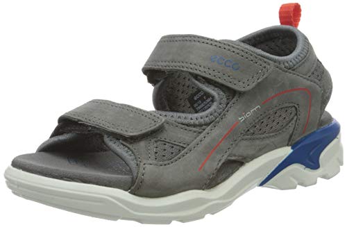 Ecco Jungen BIOMRAFT Peeptoe Sandalen, Grau (Titanium/Titanium 52664), 33 EU von ECCO