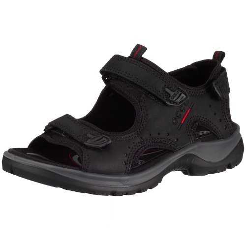 Ecco OFFROAD Damen Sport- & Outdoor Sandalen, Schwarz (00201black), 38 von ECCO