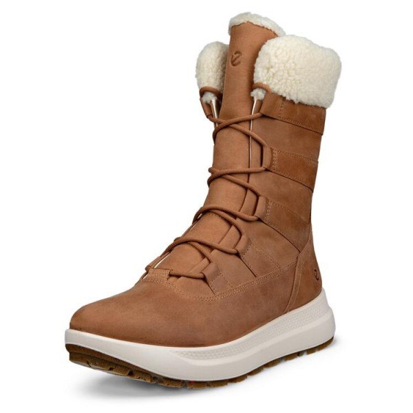 Ecco - Women's Solice High - Winterschuhe Gr 38 braun von ECCO