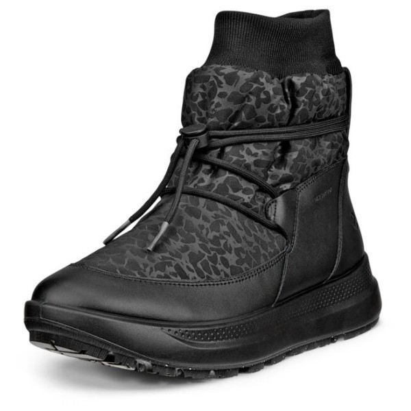Ecco - Women's Solice Mid Waterproof - Winterschuhe Gr 38 schwarz von ECCO