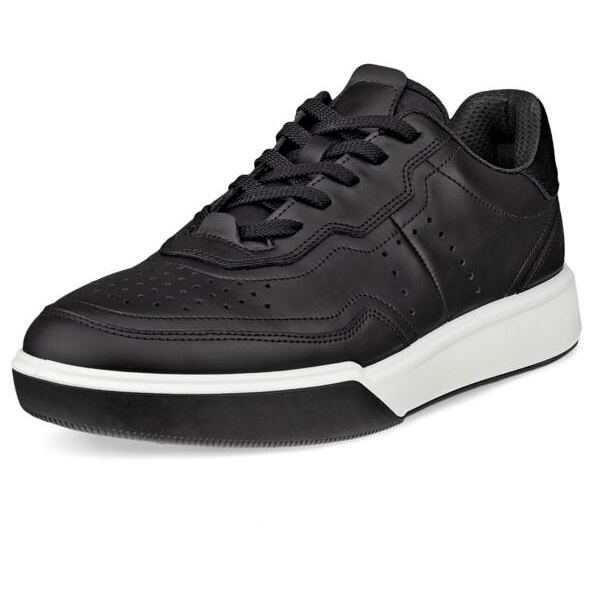 Ecco - Women's Street Court - Sneaker Gr 42 schwarz von ECCO