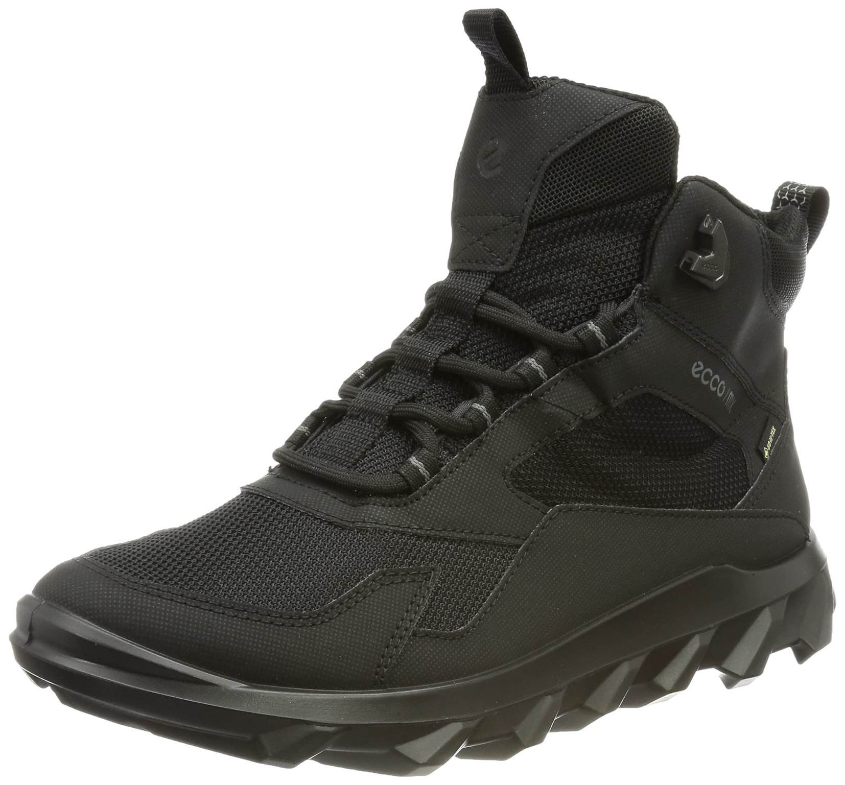 male Freizeit Schnürer bunt Ecco MX W Damenschnürstiefel Schwarz ... 37 von ECCO