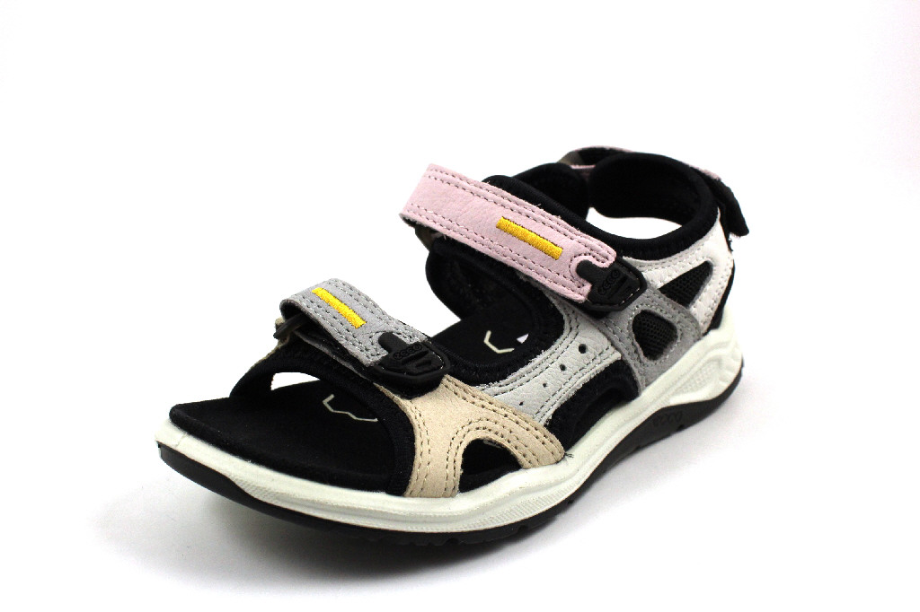 unisex Mädchen Sandalen silber 32 von ECCO