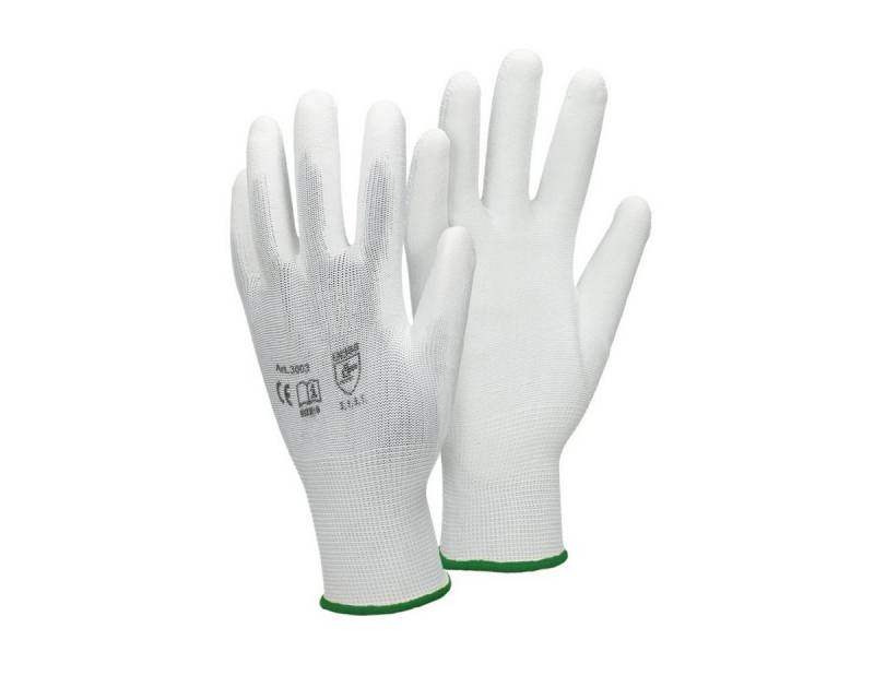 ECD Germany Arbeitshandschuhe Gartenhandschuhe Montagehandschuh Schutzhandschuh mit PU-Beschichtung (4-St) 4er Set Mechanikerhandschuhe Größe: XXL atmungsaktiv & rutschfest von ECD Germany